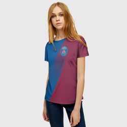 Женская футболка 3D PSG элитная униформа ПСЖ - фото 2