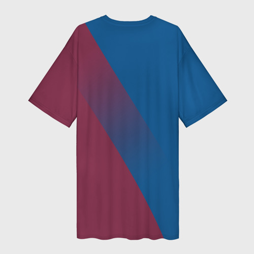 Платье-футболка 3D PSG элитная униформа ПСЖ, цвет 3D печать - фото 2