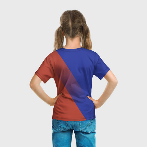 Детская футболка 3D Atletico Madrid 2018 Элитная, цвет 3D печать - фото 6