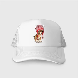 Кепка тракер с сеткой Чихуахуа в шапочке