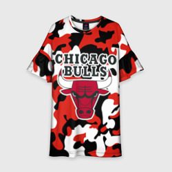 Детское платье 3D Chicago bulls Чикаго буллс