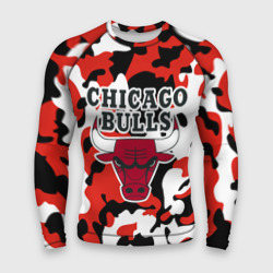 Мужской рашгард 3D Chicago bulls Чикаго буллс