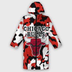 Женский дождевик 3D Chicago bulls Чикаго буллс