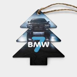 Игрушка деревянная Ёлочка BMW 7 series
