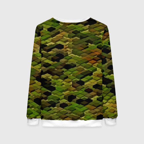 Женский свитшот 3D block camouflage - фото 2