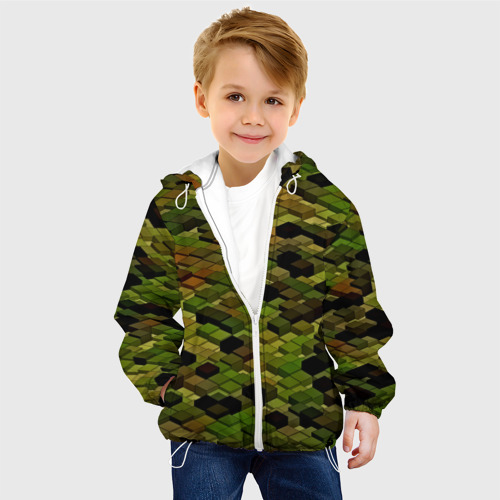 Детская куртка 3D block camouflage - фото 3