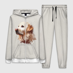 Женский костюм 3D Лабрадор арт