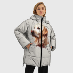 Женская зимняя куртка Oversize Лабрадор арт - фото 2