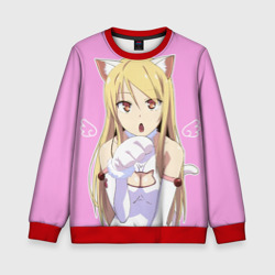 Детский свитшот 3D Shina Mashiro Neko - Nyan