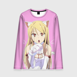 Мужской лонгслив 3D Shina Mashiro Neko - Nyan