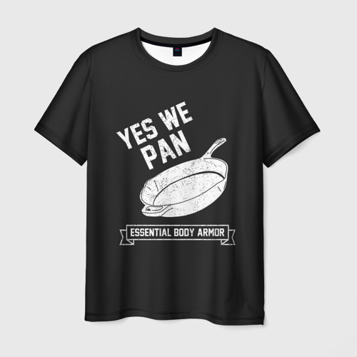 Мужская футболка 3D Yes We Pan, цвет 3D печать