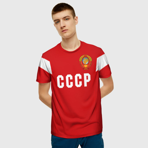 Мужская футболка 3D Сборная СССР 1988 Фото 01