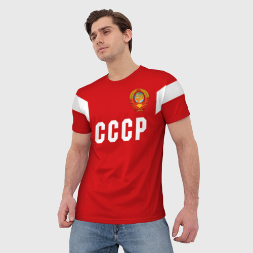 Мужская футболка 3D Сборная СССР 1988 - фото 3