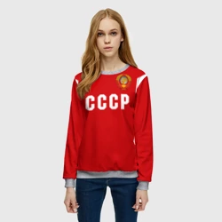 Женский свитшот 3D Сборная СССР 1988 - фото 2