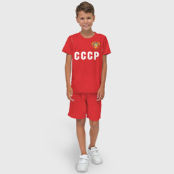 Детский костюм с шортами 3D Сборная СССР 1988 - фото 2