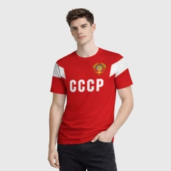 Мужская футболка 3D Сборная СССР 1988 - фото 2