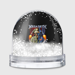 Игрушка Снежный шар Megadeth