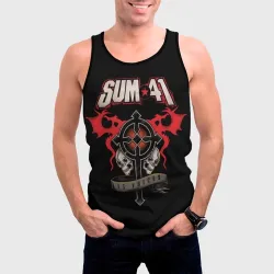 Мужская майка 3D Sum 41 - фото 2