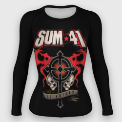 Женский рашгард 3D Sum 41