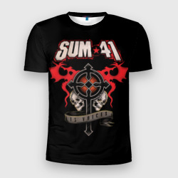 Мужская футболка 3D Slim Sum 41