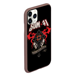 Чехол для iPhone 11 Pro Max матовый Sum 41 - фото 2