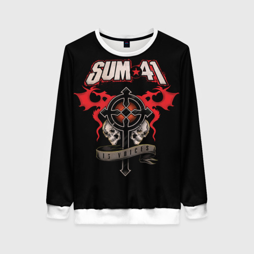 Женский свитшот 3D Sum 41