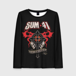 Женский лонгслив 3D Sum 41