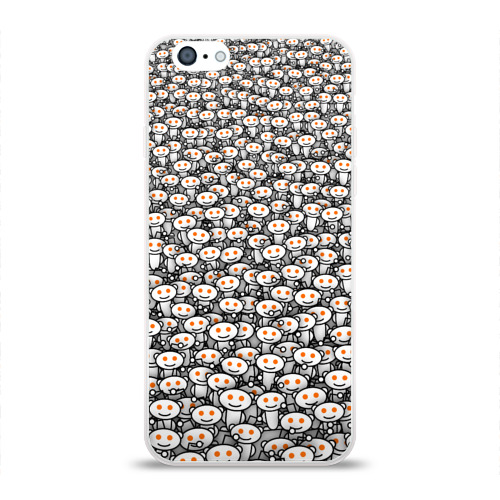 Чехол для Apple iPhone 6 силиконовый глянцевый Reddit army Фото 01 Чехол для Apple iPhone 6 силиконовый глянцевый Reddit army Фото 01