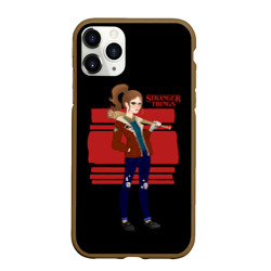 Чехол для iPhone 11 Pro Max матовый Stranger things Очень странные дела