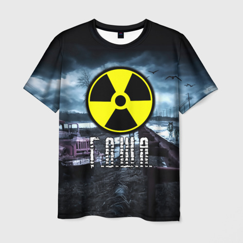 Мужская футболка 3D S.T.A.L.K.E.R. - Г.О.Ш.А., цвет 3D печать