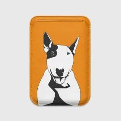 Картхолдер Magsafe магнитный Солнечнй бультерьер