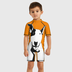 Детский купальный костюм 3D Солнечнй бультерьер - фото 2