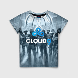 Детская футболка 3D Cloud 9 CS GO