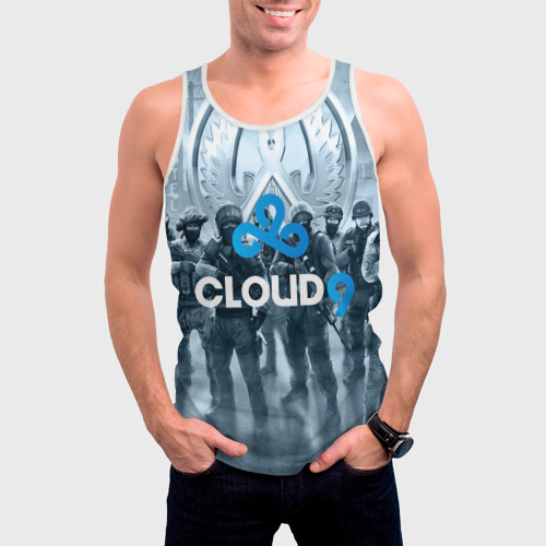 Мужская майка 3D Cloud 9 CS GO, цвет 3D печать - фото 3