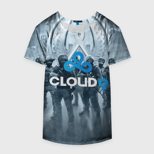 Накидка на куртку 3D Cloud 9 CS GO, цвет 3D печать - фото 4