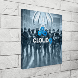 Холст квадратный Cloud 9 CS GO - фото 2