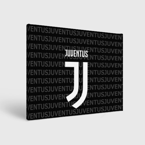 Холст прямоугольный JUVENTUS / ЮВЕНТУС, цвет 3D печать