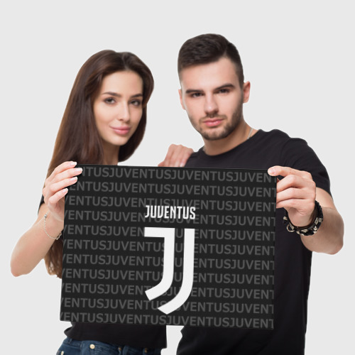 Холст прямоугольный JUVENTUS / ЮВЕНТУС, цвет 3D печать - фото 5