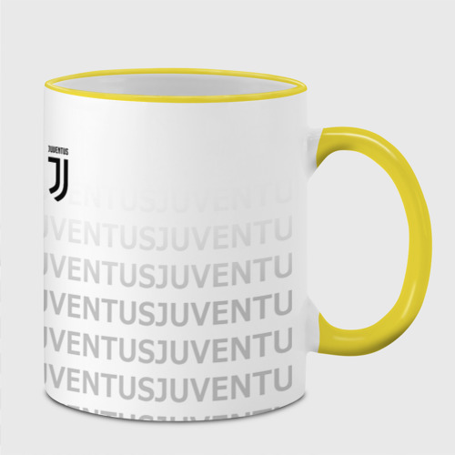 Кружка с полной запечаткой Juventus 2018 Original, цвет Кант желтый