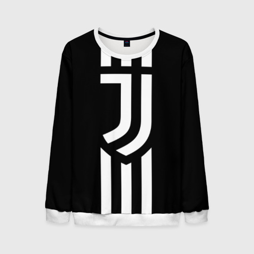 Мужской свитшот 3D Juventus sport, цвет белый