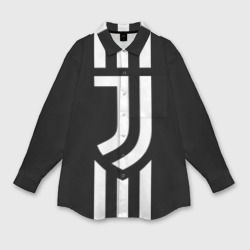 Женская рубашка oversize 3D Juventus sport