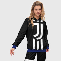 Женский костюм с толстовкой 3D Juventus sport - фото 2