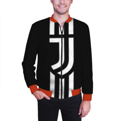 Мужской бомбер 3D Juventus sport - фото 2