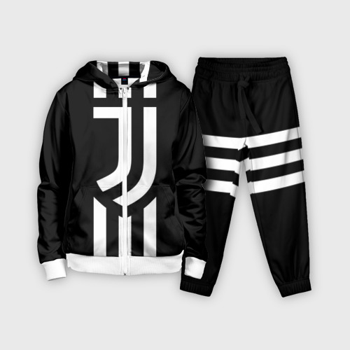 Детский костюм 3D Juventus sport, цвет белый