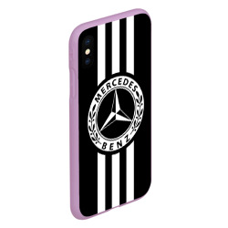 Чехол для iPhone XS Max матовый Mercedes-Benz AMG Мерседес - фото 2