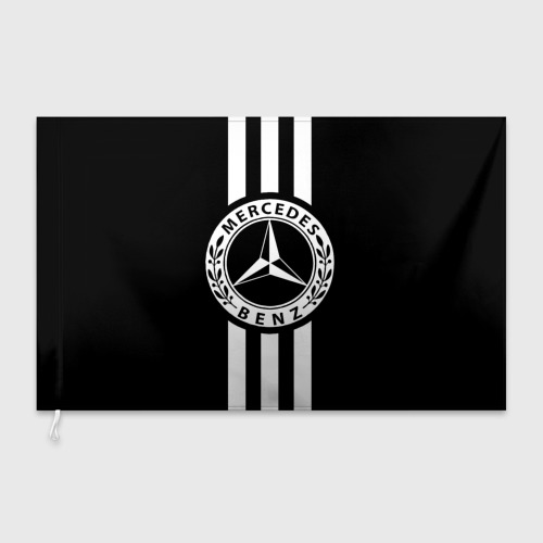 Флаг 3D Mercedes-Benz AMG Мерседес - фото 3