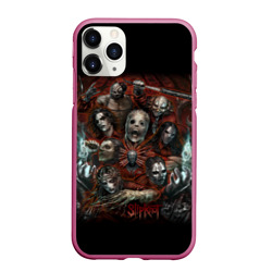 Чехол для iPhone 11 Pro Max матовый Slipknot