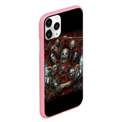 Чехол для iPhone 11 Pro Max матовый Slipknot - фото 2