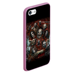 Чехол для iPhone 5/5S матовый Slipknot - фото 2