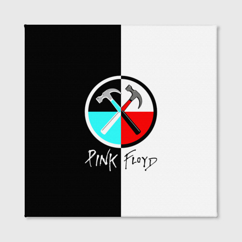 Холст квадратный Pink Floyd, цвет 3D печать - фото 2